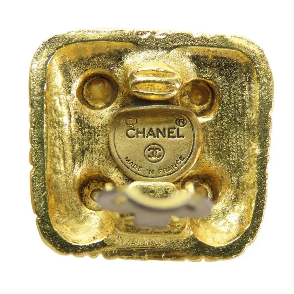 CHANEL Authentic Gold Earrings